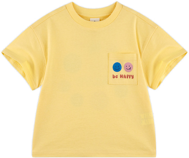 월튼키즈 아동용 알록달록 스마일 티셔츠