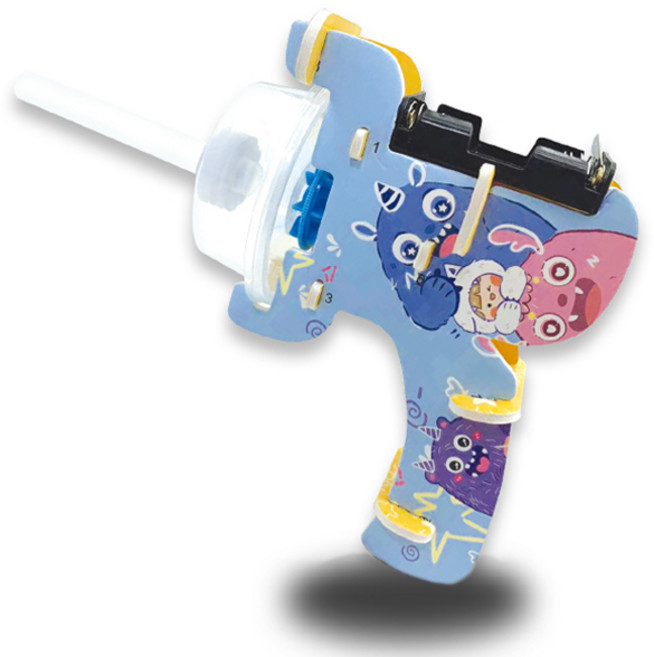 티처스 STEAM 우드락 DIY 미니 핸디 청소기 과학교구 키트, 1개