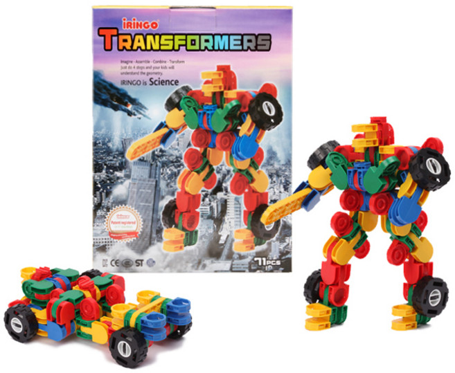 아이링고 트랜스포머 블럭 71p, 혼합색상, 1세트