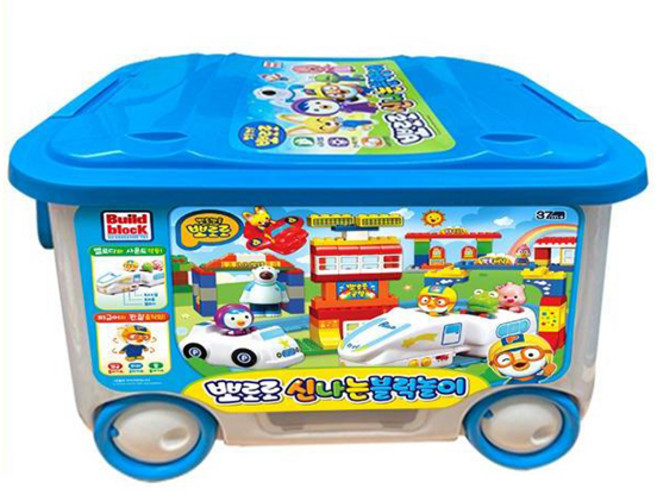 주영 뽀로로 신나는 블럭 세트 157p, 혼합색상, 1개