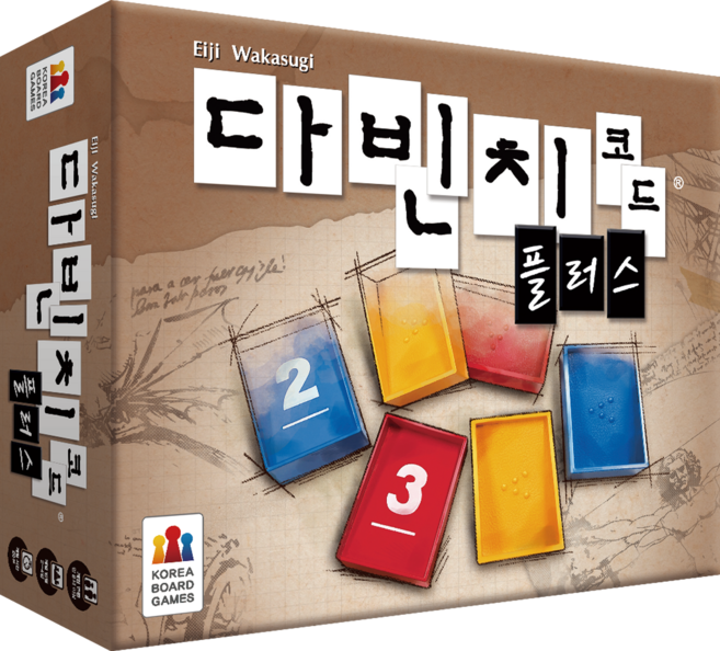 코리아보드게임즈 다빈치 코드 플러스 보드게임, 혼합색상, 1개