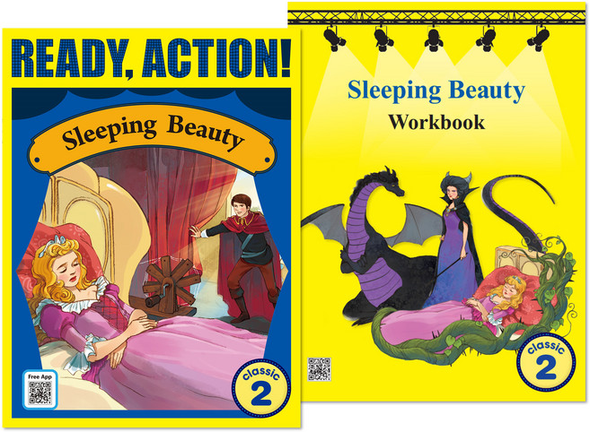 Ready Action Classic Mid Sleeping Beauty Drama Book + Workbook 세트 전 2권, 에이리스트