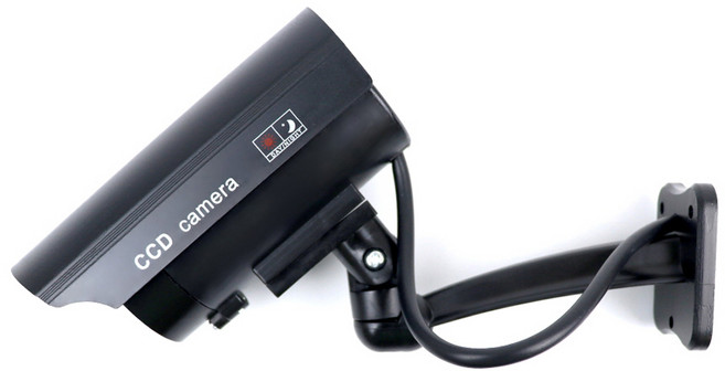 방범용 모형 감시카메라 실내외겸용, 1개