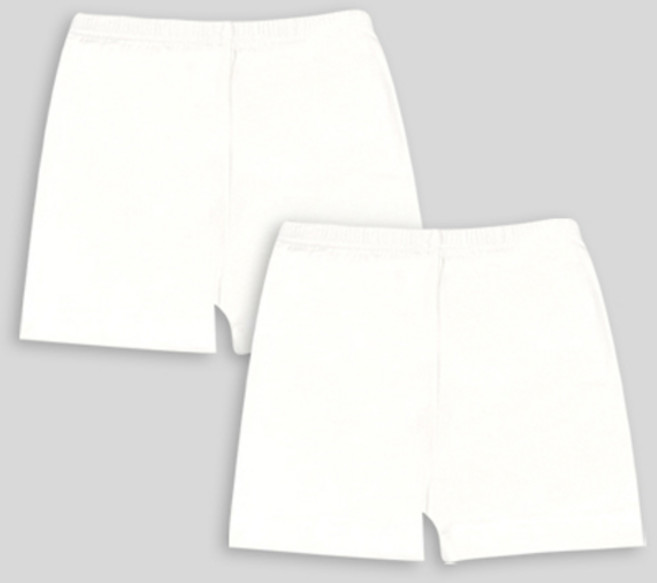 유니프랜드 아동용 베이직 면스판 3부 학생 속바지 2종 세트