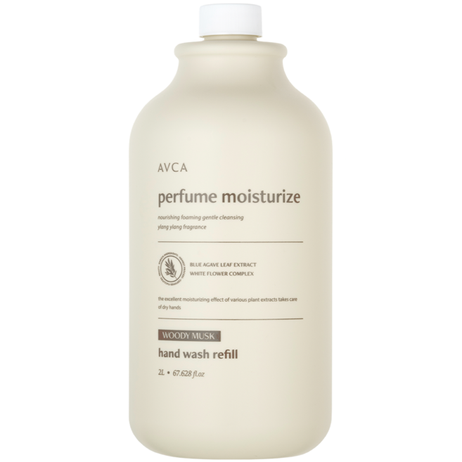 아브카 퍼퓸 핸드워시 대용량 리필 우디 머스크, 2L, 1개