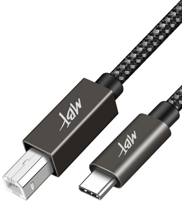 엠비에프 USB C타입-B타입 프린터 케이블 MBF-CB018, 1개