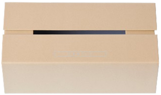 바스틀리 리필형 티슈 케이스 소형 66매용, 베이지, 1개