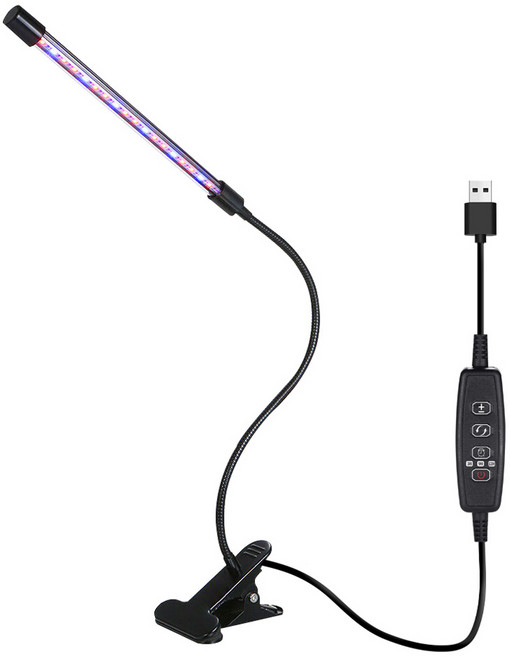 루아즈 LED 식물 성장 생장등 조명 블랙바디 3컬러 1헤드 6~18W, 레드+블루+퍼플, 1개