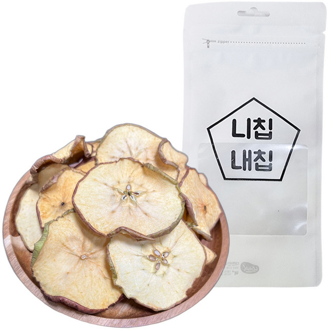 니칩내칩 건조 사과, 1개, 20g
