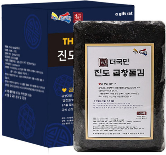 the Gukmin 珍島特級Gopchang巖海苔 100p禮盒組, 1套