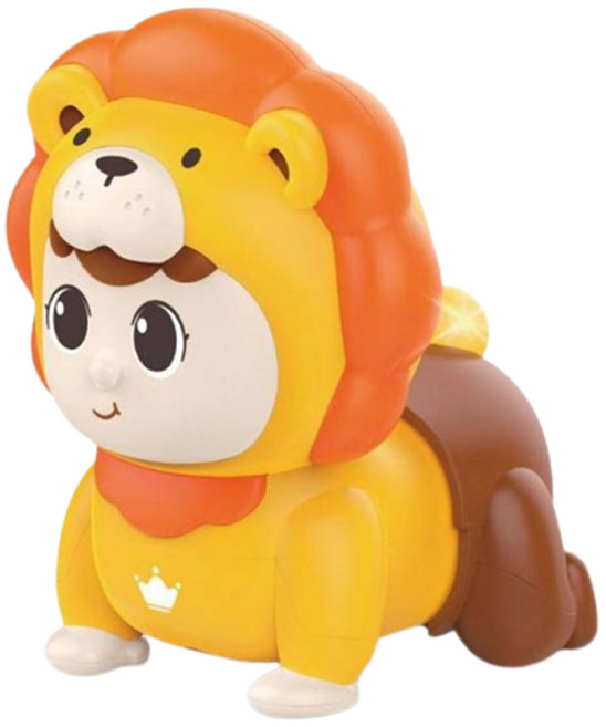 하늘썬별 엉금엉금 걸음마 친구 라이트앤뮤직 멜로디완구 heanhe0705, 옐로우, 1개