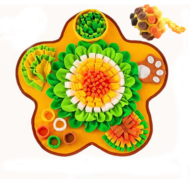 순잠 노즈워크 세트, 노란색(패드), 옐로우(볼), 1세트