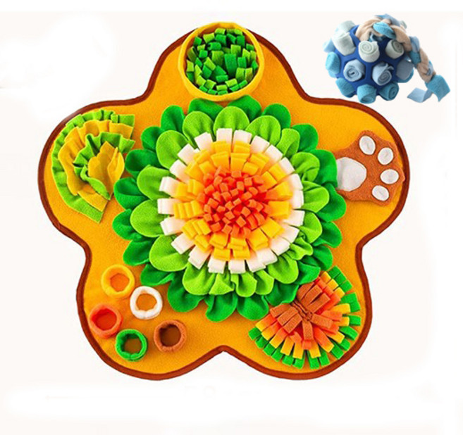 순잠 노즈워크 세트, 노란색(패드), 블루(볼), 1세트