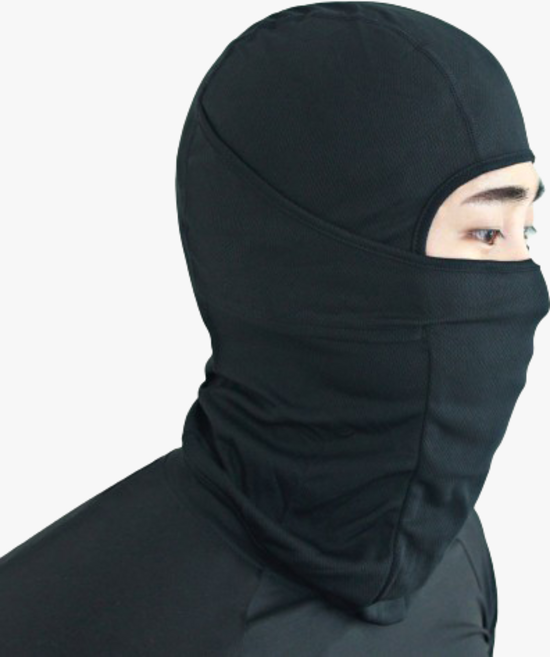 써머텍트 포시즌 스포츠 바라클라바, 블랙, 1개