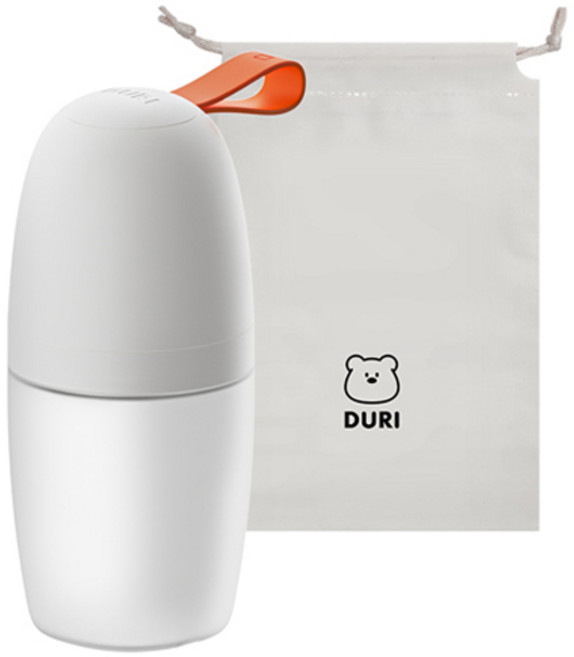 두리 유아용 휴대 소변기 2.0, 만다린 오렌지