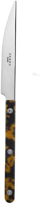 사브르 샤이니 디너 나이프, Tortoise, 1개