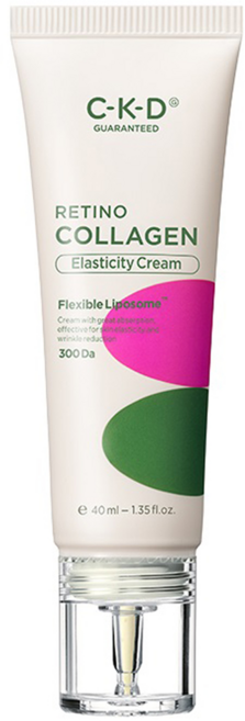 C-K-D GUARANTEED A醛膠原蛋白小分子彈潤乳霜, 40ml, 1條