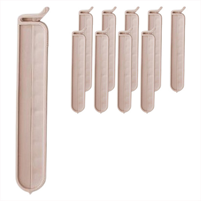 스틱 봉지집게 특대형, 핑크, 10개