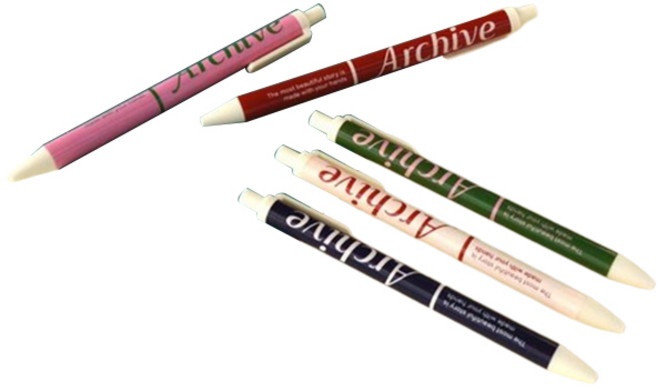 모노라이크 아카이브 젤펜 5종 세트 0.38mm, 01 Ivory, 02 Red, 03 Indigo, 04 Green, 05 Pink, 1세트