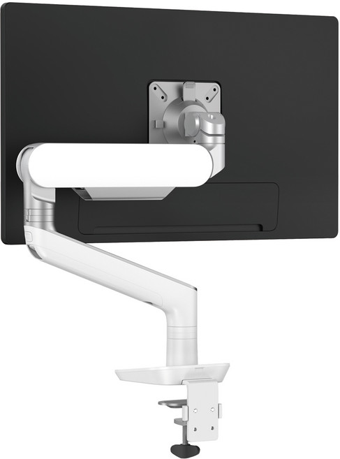 펠로우즈 라이징 싱글 모니터암, 디자이너 화이트, 1개