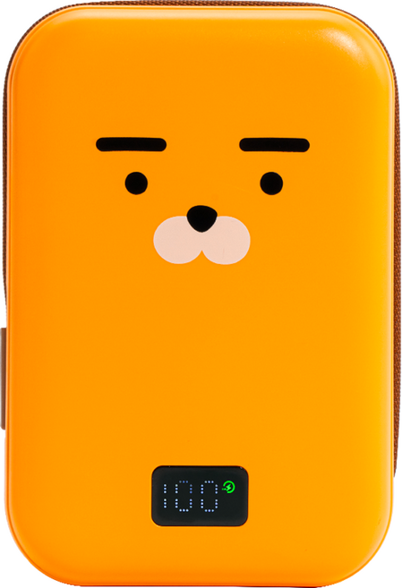 카카오프렌즈 케이블형 맥세이프 보조배터리 20000mAh C타입 / USB A타입, 라이언