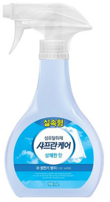 샤프란 케어 섬유탈취제 상쾌한향, 900ml, 1개