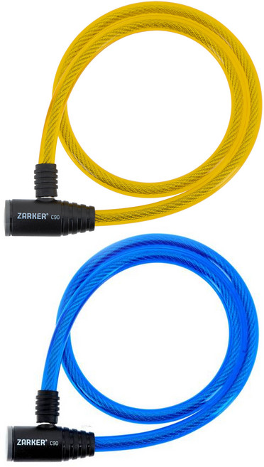 자커 자전거 자물쇠 C90, 랜덤 발송, 2개