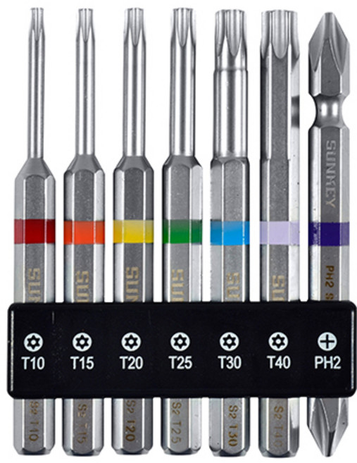 썬키 홀별비트 세트 75mm STB-775S, 1세트