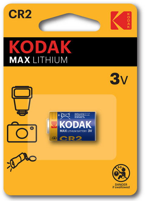 코닥 MAX CR2 3V 리튬 건전지, 1개입, 1개