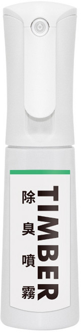 HUKUROU 福來朗 TIMBER銀離子除臭噴霧 白茶香 輕便容量 隨身攜帶隨時用, 100ml, 1瓶