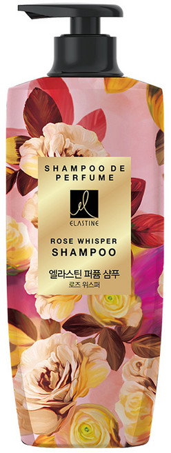 엘라스틴 퍼퓸샴푸 로즈 위스퍼, 600ml, 1개