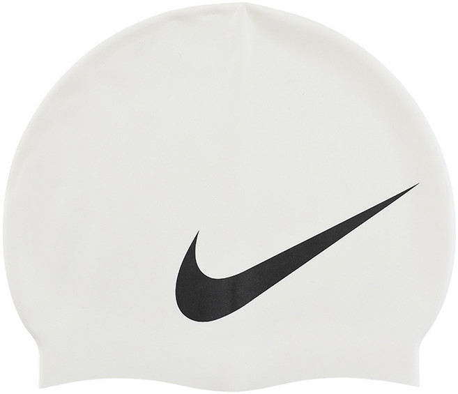 나이키 수모 빅 스우시 실리콘 캡 NESS8163-100, WHITE, 1개