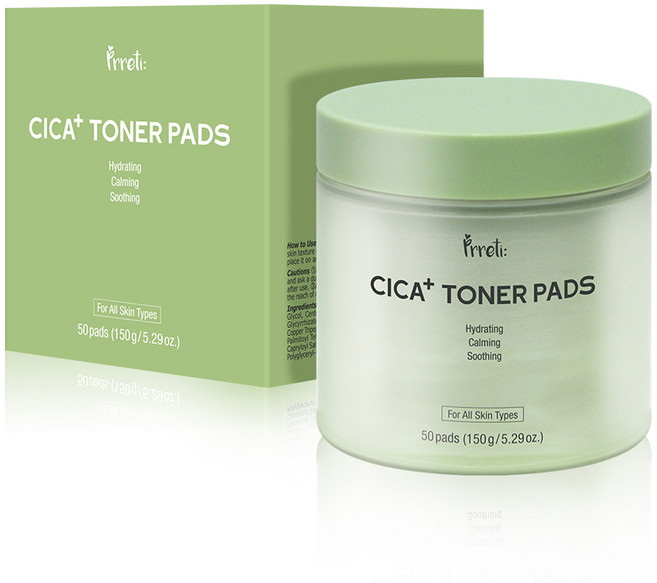 프레티 시카 플러스 토너패드 150g, 50매입, 1개