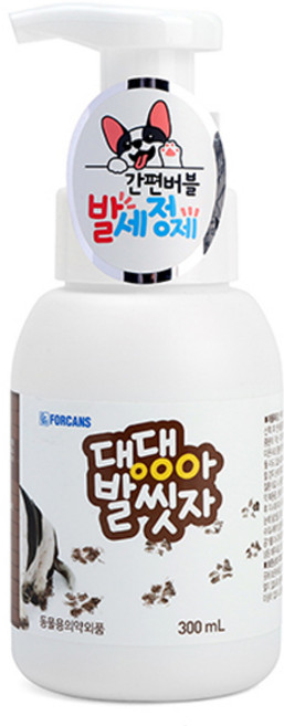 포켄스 댕댕아 발씻자 발세정제, 300ml, 1개