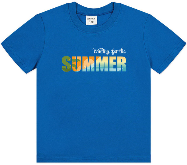 뉴욕꼬맹이 아동용 통기성 NY 반팔 티셔츠 W163