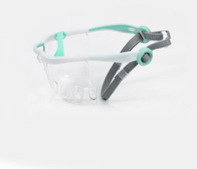 루브립 입마개 애플 M, White, 1개