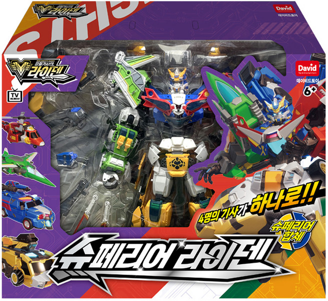 IRONKINGHTSRAIDEN 大衛玩具 超級雷電, 混合色, 1個