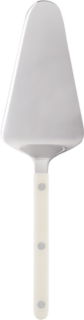 사브르 비스트로 샤이니 솔리드 케이크 타르트서버, Ivory, 1개