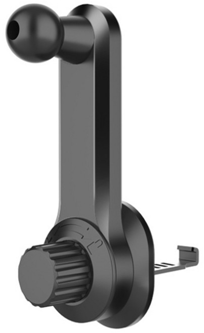 이십이도 핸드폰 송풍구 확장형 고정 클립 P-360, 1개, 블랙