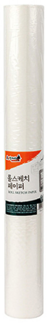 아트메이트 롤스케치 페이퍼 화이트 45cm x 45m, 전지, 1개