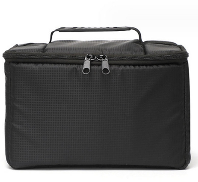 데이소이 카메라 칸막이 보조가방 M, 블랙, 1개