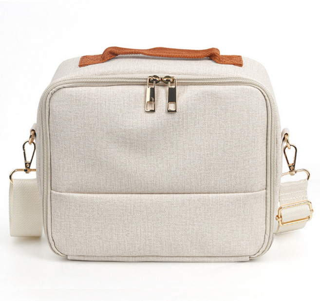 데이소이 파스텔 카메라 보관가방 24 x 11 x 20 cm, 아이보리, 1개