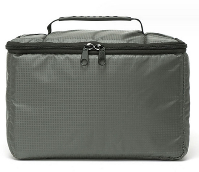 데이소이 카메라 칸막이 보조가방 M, 그레이, 1개