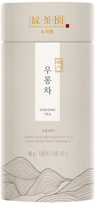 녹차원 우롱차, 40g, 1개입, 1개