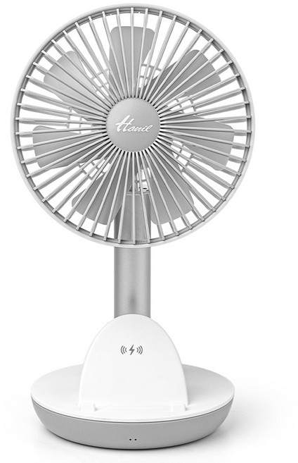 한일전기 2in1 무선충전 겸용 BLDC 탁상용 미니선풍기, EFP-BZ6, 혼합색상