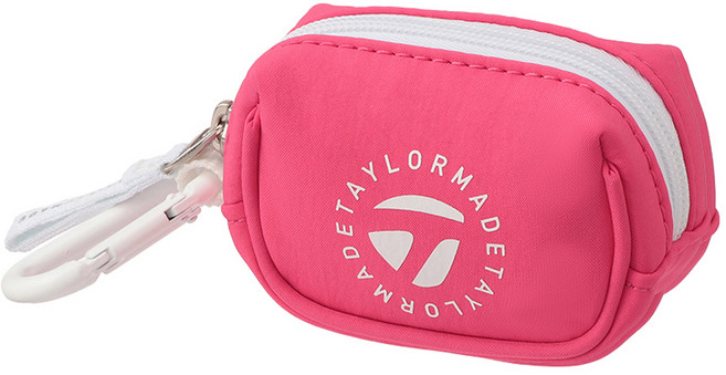 테일러메이드 서킅 T 라이트 골프 볼파우치, 핑크, 1개