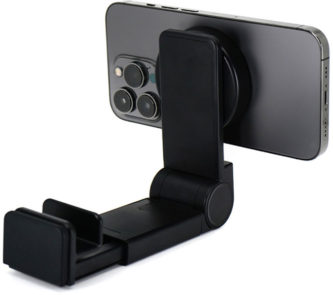 JSAUX 비행기 맥세이프 탁상용 유모차 거치대, 블랙, 1개