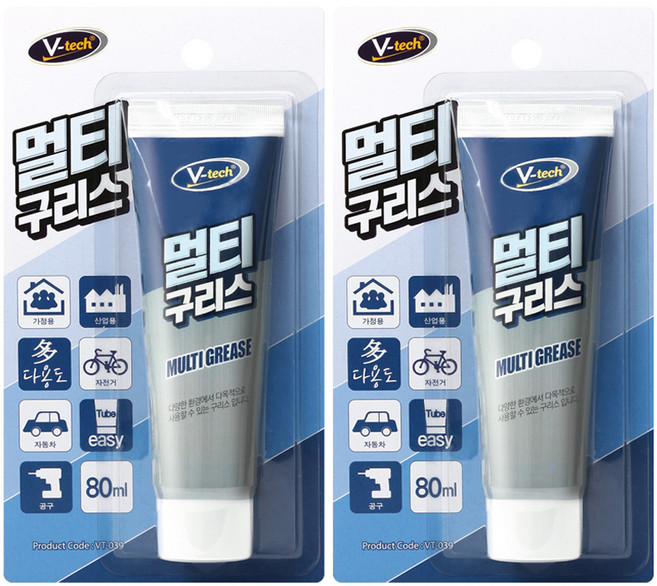 브이텍 멀티구리스 80ml VT-039, 2개