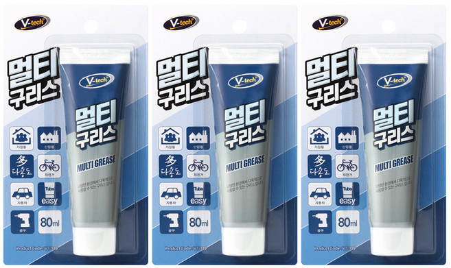 브이텍 멀티구리스 80ml VT-039, 3개