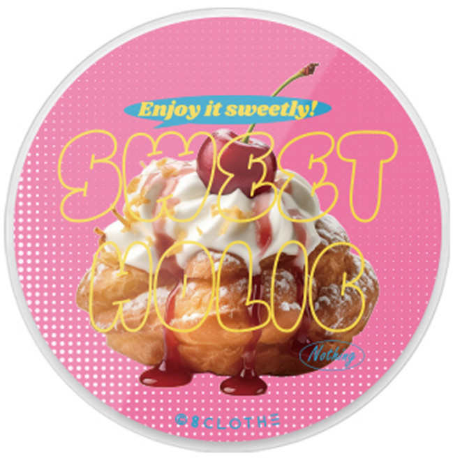 8CLOTHE HIT THE SPOT 智慧 Griptok 手機支架, 1個, Sweet Holic